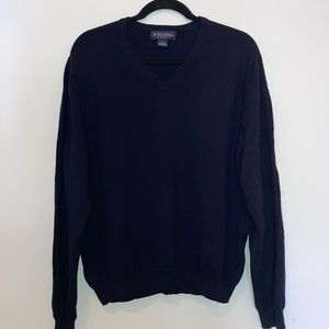 Brooks Brothers Merino Wool V Neck
